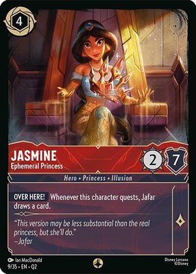 Jasmine - Ephemeral Princess, Illumineer's Quest: Palace Heist