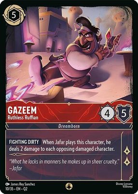 Gazeem - Ruthless Ruffian, Illumineer's Quest: Palace Heist