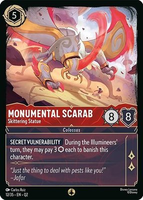 Monumental Scarab - Skittering Statue, Illumineer's Quest: Palace Heist
