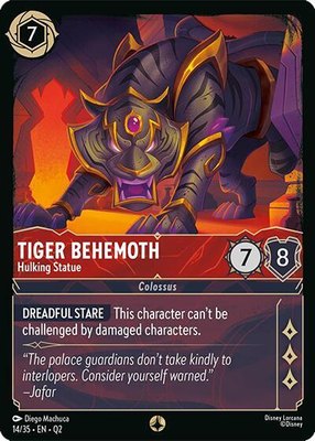 Tiger Behemoth - Hulking Statue, Illumineer's Quest: Palace Heist