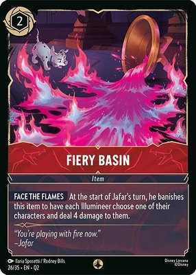 Fiery Basin, Illumineer's Quest: Palace Heist