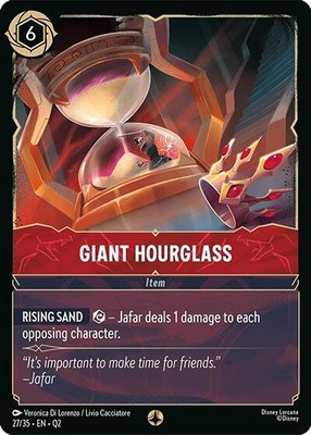 Giant Hourglass, Illumineer's Quest: Palace Heist