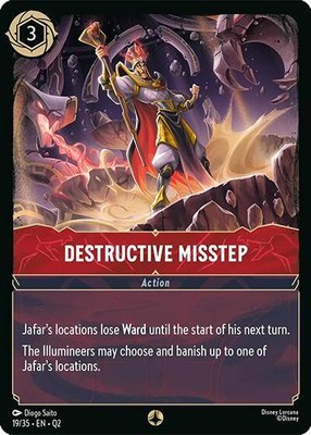 Destructive Misstep, Illumineer's Quest: Palace Heist