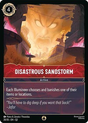 Disastrous Sandstorm, Illumineer's Quest: Palace Heist
