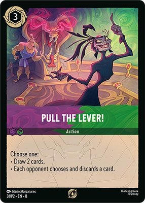Pull the Lever!, Disney Lorcana Promo Cards