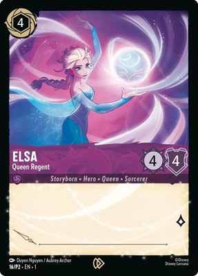 Elsa - Queen Regent, Disney Lorcana Promo Cards