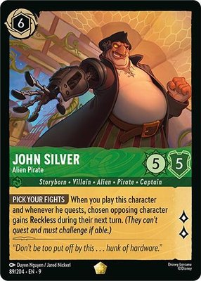John Silver - Alien Pirate, Fabled