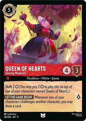 Queen of Hearts - Sensing Weakness, Fabled