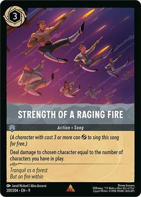 Strength of a Raging Fire, Fabled