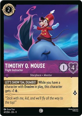 Timothy Q. Mouse - Flight Instructor, Fabled