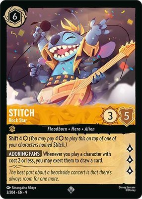 Stitch - Rock Star, Fabled