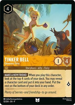 Tinker Bell - Generous Fairy, Fabled