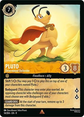 Pluto - Determined Defender, Fabled