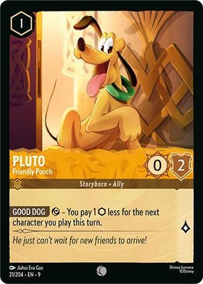 Pluto - Friendly Pooch, Fabled