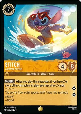 Stitch - Carefree Surfer, Fabled