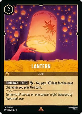 Lantern, Fabled