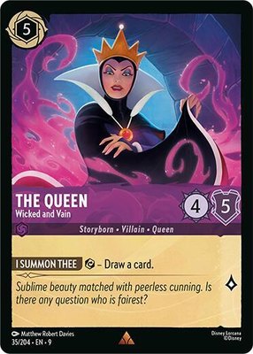 The Queen - Wicked and Vain, Fabled