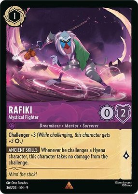 Rafiki - Mystical Fighter, Fabled
