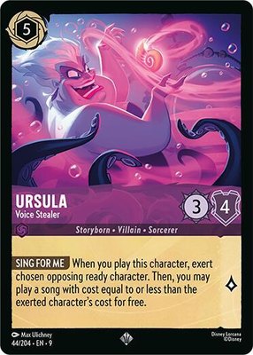 Ursula - Voice Stealer, Fabled