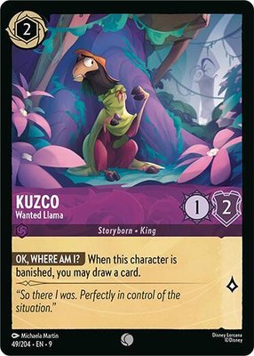 Kuzco - Wanted Llama, Fabled