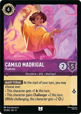 Camilo Madrigal - Prankster, Fabled