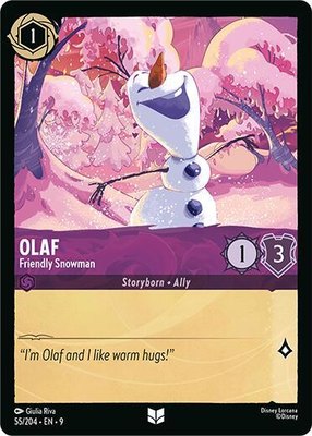 Olaf - Friendly Snowman, Fabled