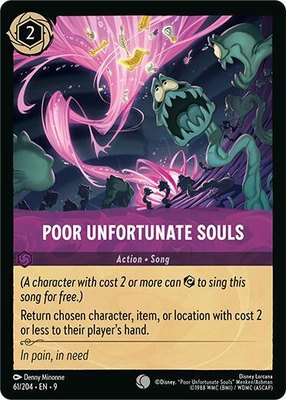 Poor Unfortunate Souls, Fabled