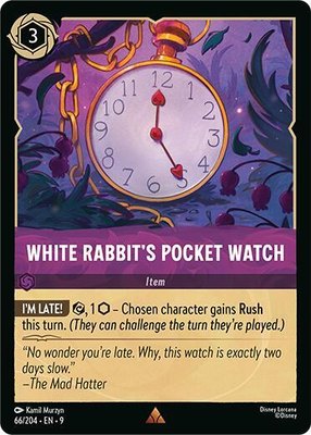 White Rabbit's Pocket Watch, Fabled