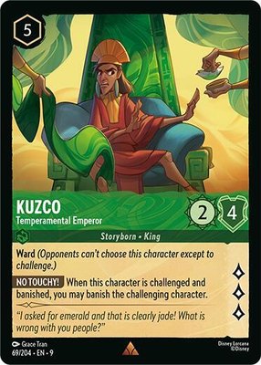 Kuzco - Temperamental Emperor, Fabled