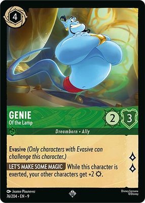 Genie - Of the Lamp, Fabled
