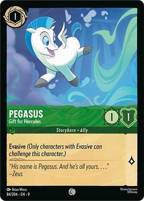 Pegasus - Gift for Hercules, Fabled