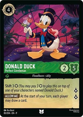 Donald Duck - Perfect Gentleman, Fabled