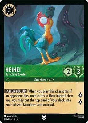 Heihei - Bumbling Rooster, Fabled