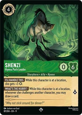 Shenzi - Hyena Pack Leader, Fabled
