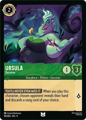 Ursula - Deceiver, Fabled