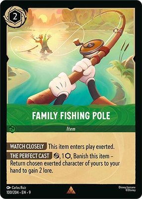 Family Fishing Pole, Fabled