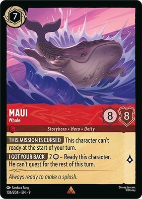 Maui - Whale, Fabled