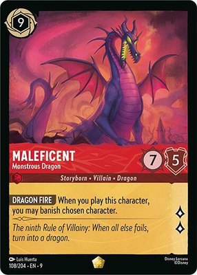 Maleficent - Monstrous Dragon, Fabled