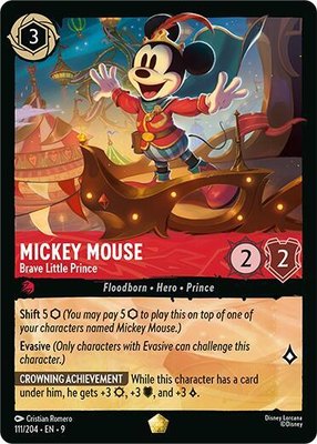 Mickey Mouse - Brave Little Prince, Fabled