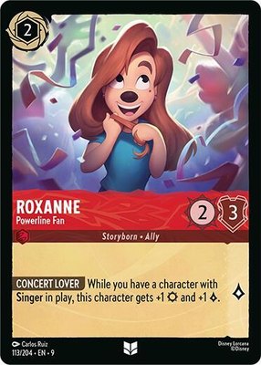 Roxanne - Powerline Fan, Fabled