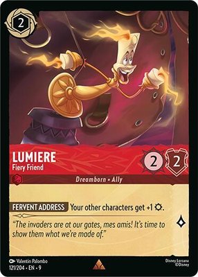 Lumiere - Fiery Friend, Fabled
