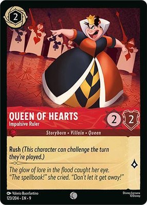 Queen of Hearts - Impulsive Ruler, Fabled