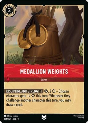 Medallion Weights, Fabled