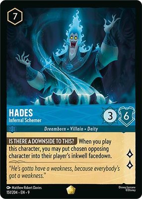 Hades - Infernal Schemer, Fabled