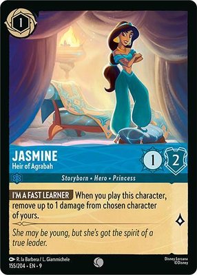 Jasmine - Heir of Agrabah, Fabled