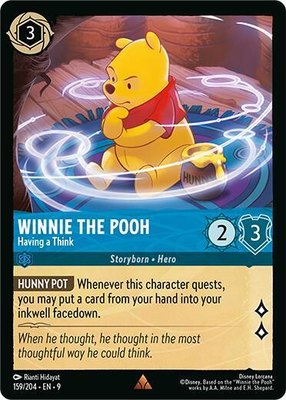 Winnie the Pooh - Having a Think, Fabled