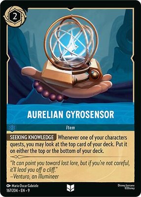Aurelian Gyrosensor, Fabled
