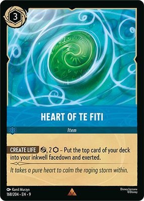 Heart of Te Fiti, Fabled