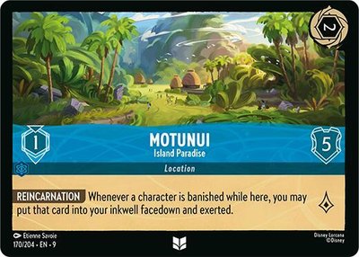 Motunui - Island Paradise, Fabled