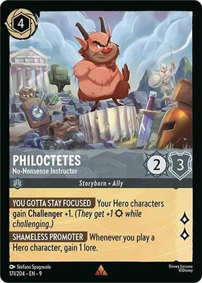Philoctetes - No-Nonsense Instructor, Fabled